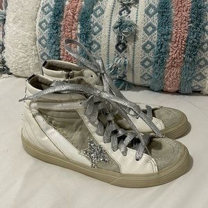 Size 7.5 Shushop High Top Sneakers